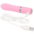 Pillow Talk Flirty - vibratore a bacchetta ricaricabile - silicone rosa