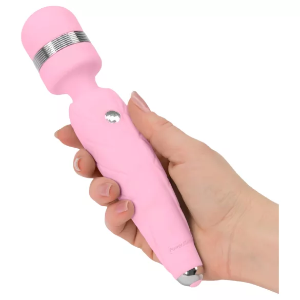Pillow Talk Cheeky Wand - vibratore massaggiante ricaricabile (rosa)
