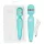Pillow Talk Cheeky Wand - vibratore massaggiante ricaricabile - turchese