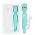 Pillow Talk Cheeky Wand - vibratore massaggiante ricaricabile - turchese
