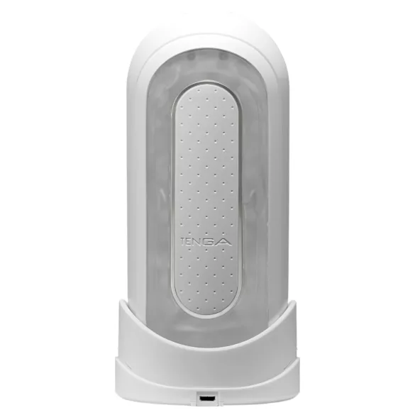 TENGA Flip Zero - masturbatore vibrante - bianco