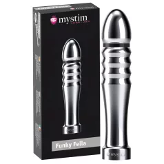 mystim Funky Fella - dildo elettrostimolante rigato
