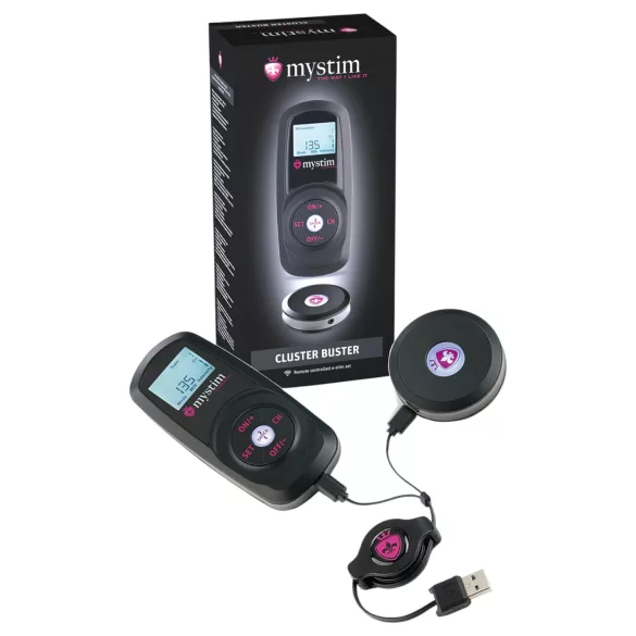 Mystim Cluster Buster - set telecomando per elettrostimolazione