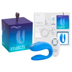   We-Vibe Match - vibratore per coppia impermeabile ricaricabile blu