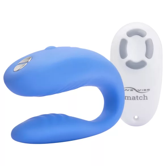 We-Vibe Match - vibratore per coppia impermeabile ricaricabile blu