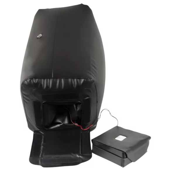 Dark Magic - macchina del sesso a batteria con letto (nero)