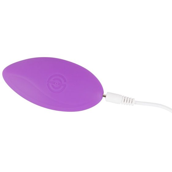 Vibratore per clitoride ergonomico in silicone SMILE Touch" con batteria ricaricabile (viola)"