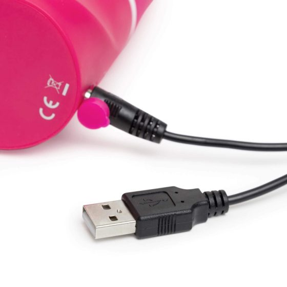 Vibratore Impermeabile Ricaricabile per Punto G e Clitoride Happyrabbit (rosa)