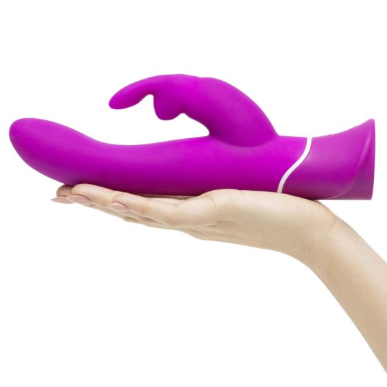 Happyrabbit Curve - vibratore impermeabile e ricaricabile con bacchetta (viola)