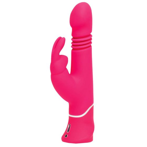 Happyrabbit Thrusting - Vibratore a leva ricaricabile e rotante (rosa)