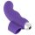 SMILE Finger - vibratore a dita ondulato in silicone (viola)