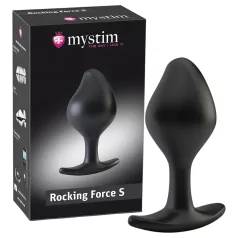   mystim Rocking Force S - plug anale elettrico - piccolo (nero)