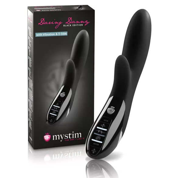 mystim Daring Danny - vibratore elettrostimolante (nero)