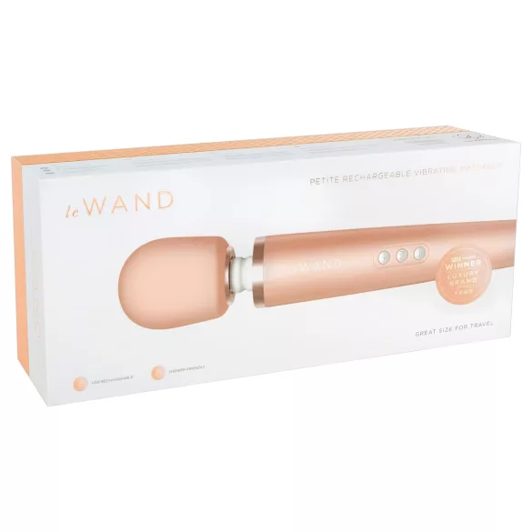 le WAND Petite vibratore a bacchetta premium (Rose Gold)