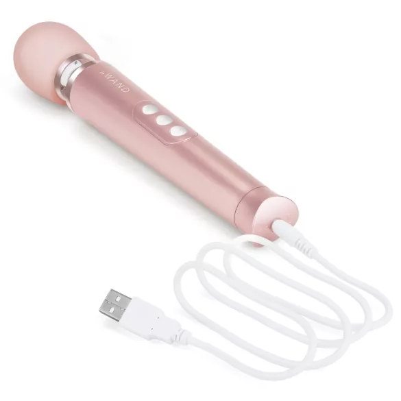 Le Wand Petite - vibratore massaggiante elegante - rosa oro