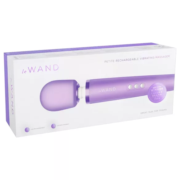 Le Wand Petite - massaggiatore vibrante esclusivo ricaricabile (viola)