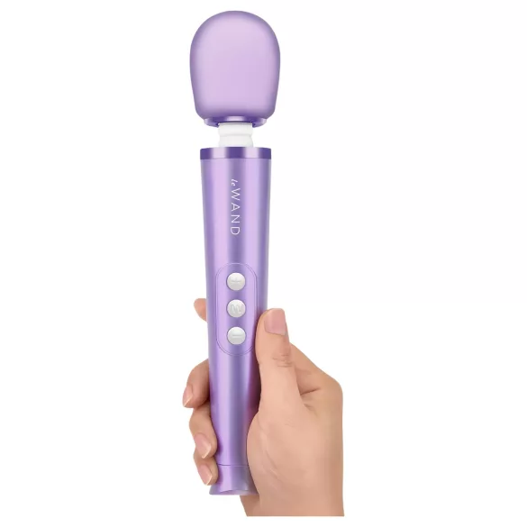 Le Wand Petite - massaggiatore vibrante esclusivo ricaricabile (viola)