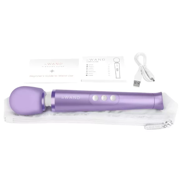 Le Wand Petite - massaggiatore vibrante esclusivo ricaricabile (viola)