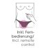 SMILE Slip - vibratore indossabile con telecomando a batteria (rosa)