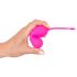 Palline del Piacere SMILE - Ovetto Vibrante Ricaricabile con Telecomando (rosa)