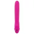 Double2Teaser - vibratore strap-on senza cintura - silicone rosa