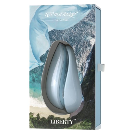 Womanizer Liberty - Stimolatore clitorideo a onda d'aria ricaricabile (turchese)