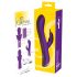 SMILE Turbo Rotante - vibratore con stimolatore clitorideo (viola)