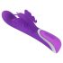SMILE Turbo Rotante - vibratore con stimolatore clitorideo (viola)