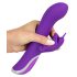 SMILE Turbo Rotante - vibratore con stimolatore clitorideo (viola)