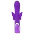 SMILE Turbo Rotante - vibratore con stimolatore clitorideo (viola)