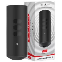   Kiiroo Titan Experience - masturbatore interattivo nero ricaricabile