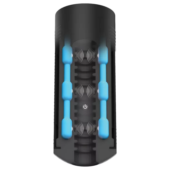 Kiiroo Titan Experience - masturbatore interattivo nero ricaricabile
