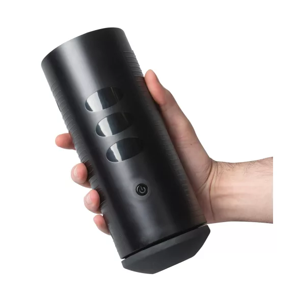 Kiiroo Titan Experience - masturbatore interattivo nero ricaricabile