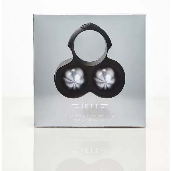 HOT Octopuss JETT - vibratore glande con 2 motori - nero