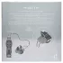 HOT Octopuss JETT - vibratore glande con 2 motori - nero