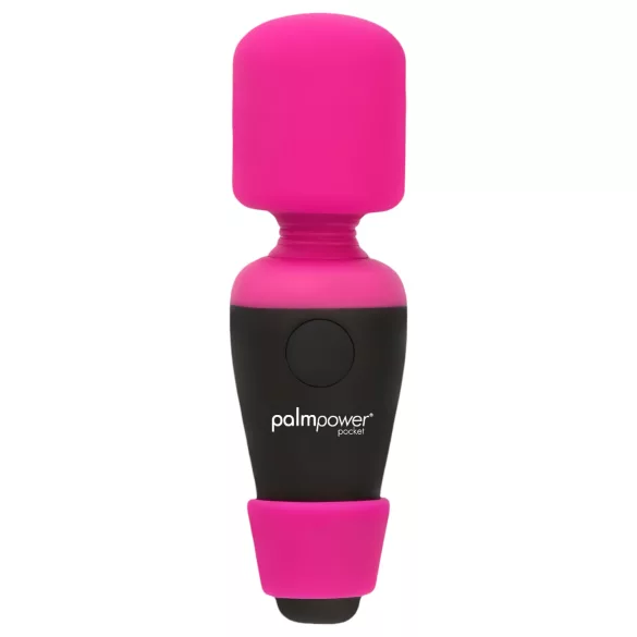 PalmPower - mini vibratore massaggiante wand - rosa/nero