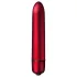 Scarlet Velvet - mini vibratore a forma di rossetto - 10 modalità - rosso