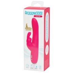   Happyrabbit Curve Slim - vibratore impermeabile e ricaricabile con bacchetta (rosa)