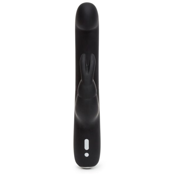 Vibratore Impermeabile Slim per Punto G con Stimolatore Clitorideo Happyrabbit (nero)