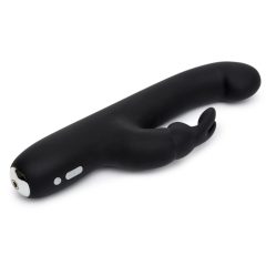   Happyrabbit G-Spot Slim - vibratore impermeabile e ricaricabile con bacchetta (nero)
