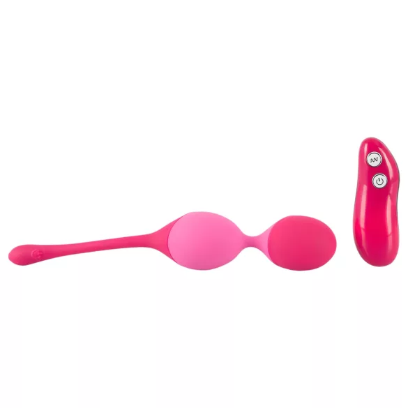SMILE - palline vaginali vibranti con telecomando - 82g - rosa