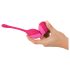 SMILE Palline d'Amore - Uovo vibrante wireless - 82g (rosa)