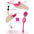 SMILE - palline vaginali vibranti con telecomando - 82g - rosa
