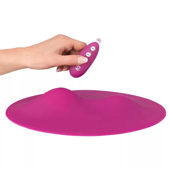 VibePad - cuscino vibrante a 2 motori con telecomando - viola