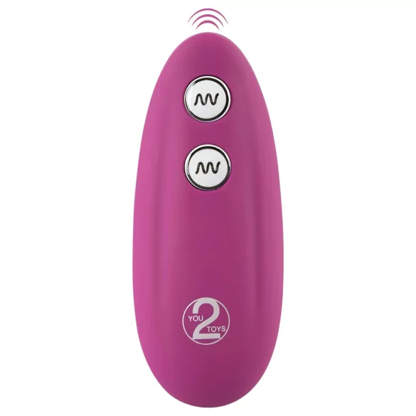 VibePad - cuscino vibrante a 2 motori con telecomando - viola
