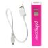 PalmPower Wand - Massaggiatore Vibrante con Powerbank (rosa-grigio)