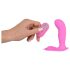Culotte SMILE Punto G - Vibratore Indossabile Ricaricabile con Telecomando (rosa)