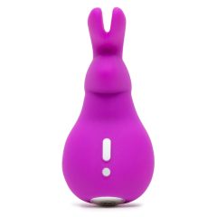   Happyrabbit Clitoral - vibratore clitorideo impermeabile e ricaricabile a forma di coniglietto (viola)