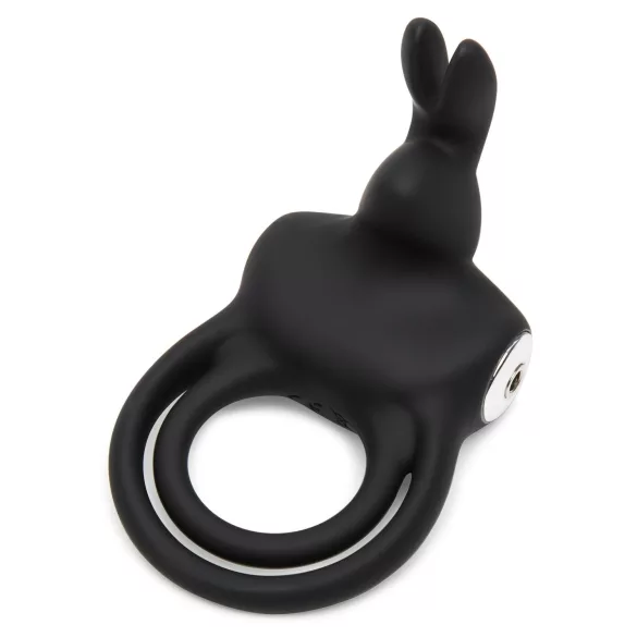 Happyrabbit Cock - anello pene e testicoli impermeabile ricaricabile nero