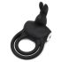 Happyrabbit Cock - Anello imperm. per Pene e Testicoli Ricaricabile (Nero)